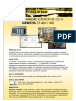 Programação Básica de CLPs SIEMENS S7 300-400