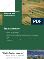 Tourism Research, Planning and Development