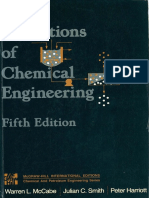 Unit Operations of Chemical Engineering (McCabe, 5 )