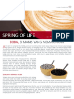 Spring of Life - December 2019 - Boba Si Manis Yang Memanjakan