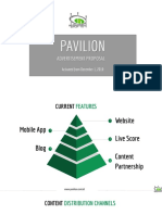 Pavilion Advertisement Proposal