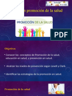 Estrategias en Promoción de La Salud