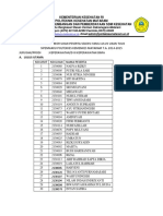 Pengumuman Kep - Bima 2014