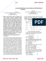 Fault Analysis in Unbalanced Radial Distribution System Without and With Distributed Generator