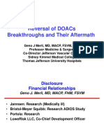 Anticoagulant DOAC