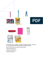 Kit escolar completo para crianças e adolescentes