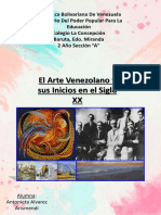 El arte venezolano y sus principales movimientos en el siglo XX