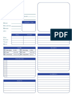 Hard Wired Island - Character Sheet (Simple Fillable)