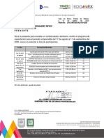 Programación de capacitación en línea TESVB 2020