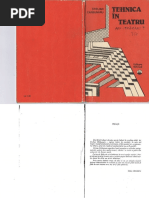Tehnica in Teatru Stelian Carbunaru PDF | PDF