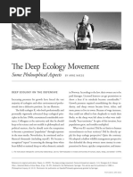 The Deep Ecology Movement: Some Philosophical Aspects