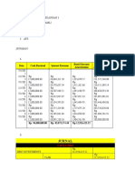 Accounting assignments on amortization tables and financial instruments