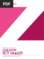 Caie Igcse: Updated To 2017 Syllabus