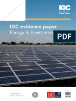 IGC Energy and Environment Evidence Paper 3003