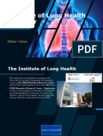 Institute of Lung Health Leicester: Shane Carias