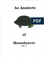 The Analects of Moondancer Vol I