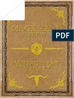 Weird West Update