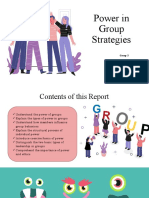 Power in Group Strategies: Group 3 Cuenco, Angelica de Leon, Marielle Mañosa, Sherry Anne