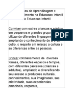 Direitos de Aprendizagem e Desenvolvimento na Educacao Infantil na Educacao Infantil