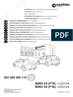 Montage - Und Betriebsanleitung Elektroanlage Für Anhängevorrichtung BMW F15/F16