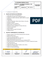 Volquete mineral procedimiento