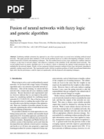 Fusion of Neural Networks With Fuzzy Logic and Genetic Algorithm