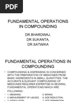 Download Fundamental Operations in CompundingPpt by doctorneha66 SN56550158 doc pdf
