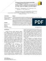 IMPRIMIR method for determination of sugars