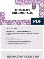 Clase 1 Presentacion Lenguajes Documentales