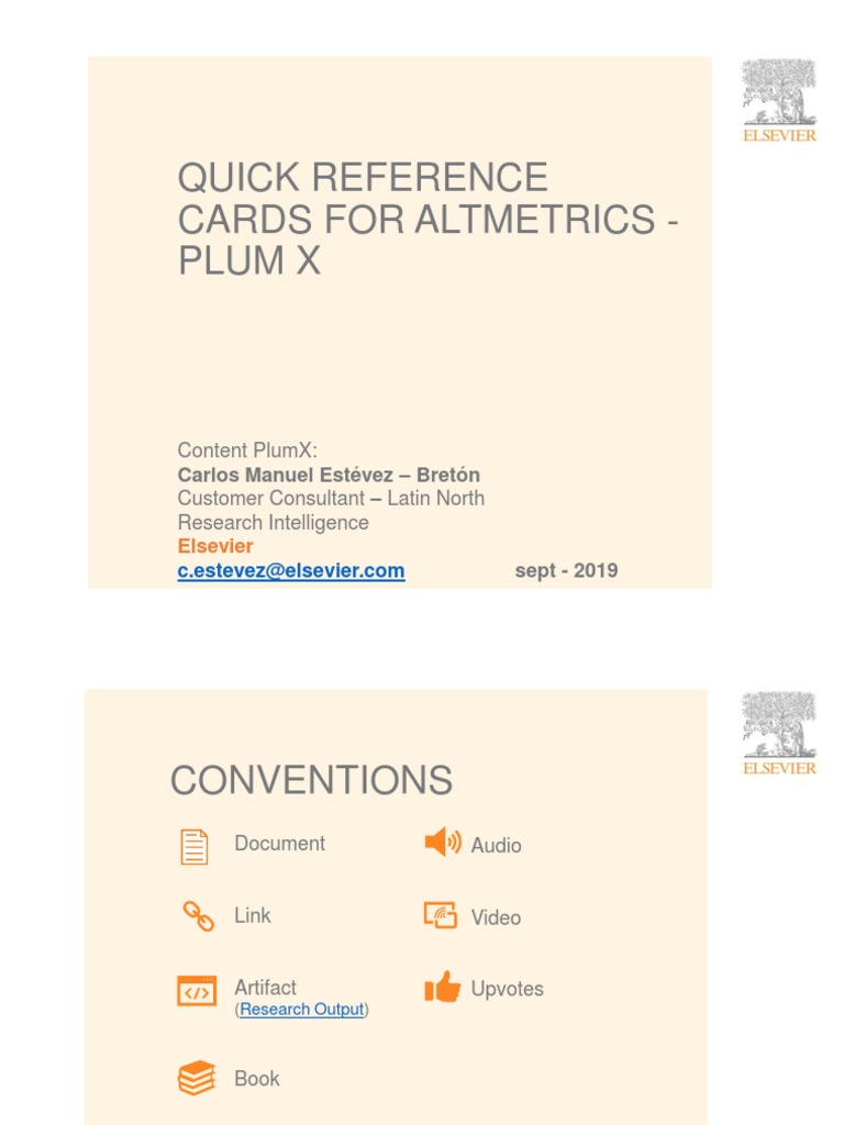 PLUM X Metrics Reference Cards V2.0 SLIDES EN PDF Popular