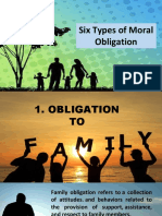 G6 Types of moral obligation
