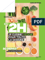 En 2h Je Cuisine Veggie Pour Toute La Semaine