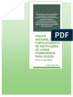 Frente Nacional de Fortalecimento Às Instituições de Longa Permanência para Idosos