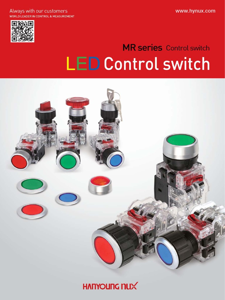 MR Series Control Switch Components | PDF | Switch | Power Supply