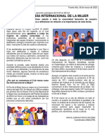 Noticia Navarra Día de La Mujer 08-03-2022