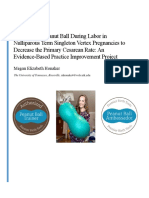 The-Use-Of-A-Peanut-Ball-During-Labor-In-Nulliparous-Term-Singleton-Vertex-Pregnancies-To-Decrease-The-Primary-Cesarean-Rate An-Evidence-Based-Practice-Improvement-Project Megan-Honaker