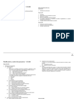 Resumen Tematico Sobre Planificacion y Control de Proyectos