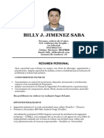 Billy Jiménez Saba