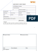 Assignment 1 Front Sheet: Procedural Programming for Student Grade Tracking