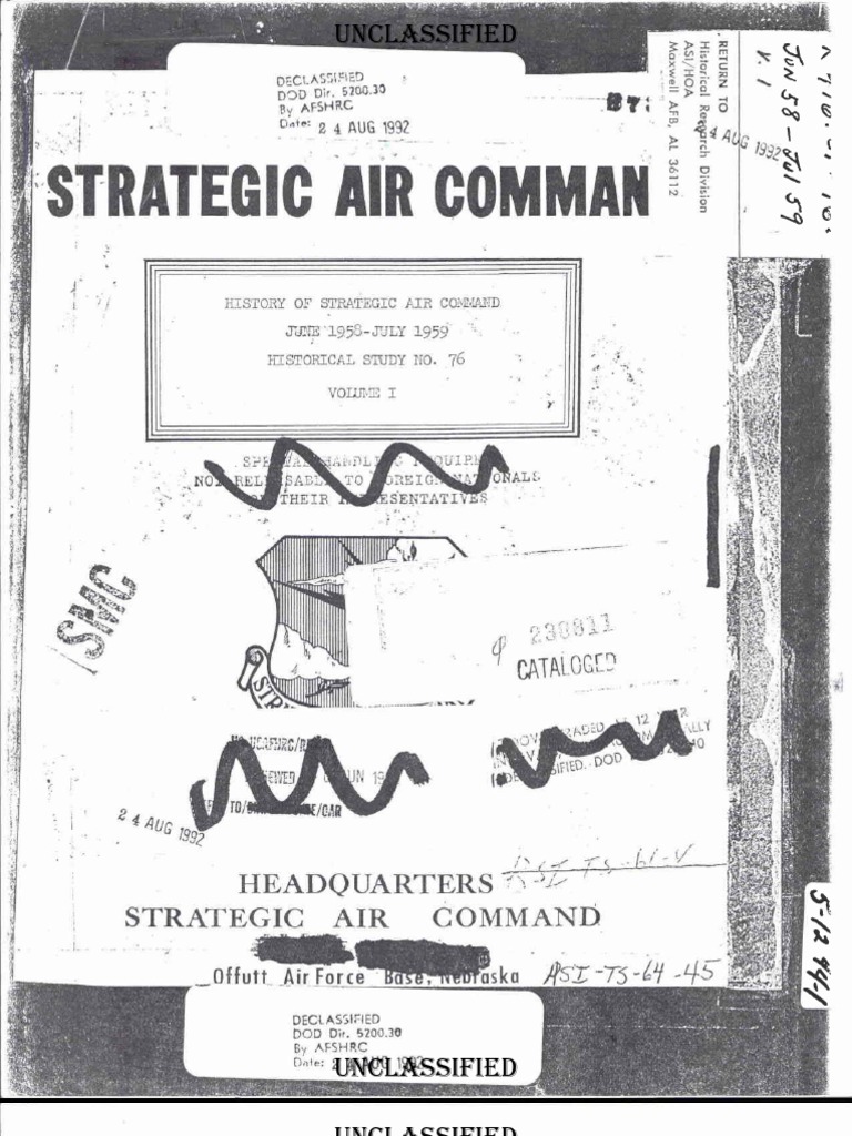 Strategic Air Command Overview | PDF | Language Arts & Discipline | History