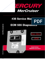 #36 Service Manual ECM 555 Diagnostics