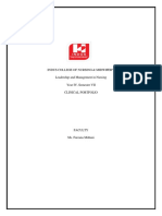 Clinical Portfolio Material