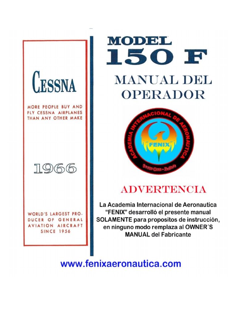 1966 CESSNA 150F MAINTENANCE MANUAL visual data 4