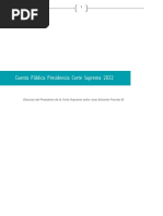 Corte Suprema, Cuenta Pública del Presidente de la Corte Suprema año 2022 [audiencia pública del 1 de marzo de 2022]