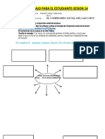 Hoja de Trabajo para El Estudiante