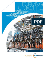 Forming IS Machine: Proportional Valves, 26 Lines Valve Block, AFE System