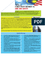 Crime and Safety: Elections 08 Daily Policy Factsheet #4