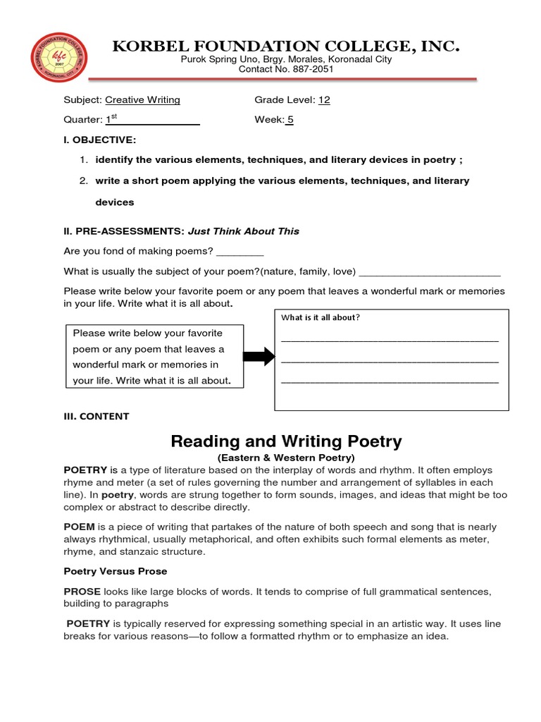 Week-5.Docx Creative Writing | PDF