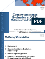 Country Assistance Evaluation at OED