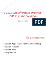06.b. Persamaan Differensial Order Ke-2 PDO-2 Dan